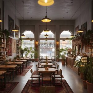 Cafe Ambience Pack v1 – 10 Premium Photos (4096 × 4096px)